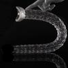 Anal Plug Long Dildo with Suction Cup for Scaly Anal Dragon Transparent Thin Anal Plug for Beginner Anal Prostate Development for Bumpy Structure Long