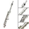 SLADE Silver Piccolo, C Key, 16 Holes, White Brass Body with E Key – Beginner Grade Exam Instrument.