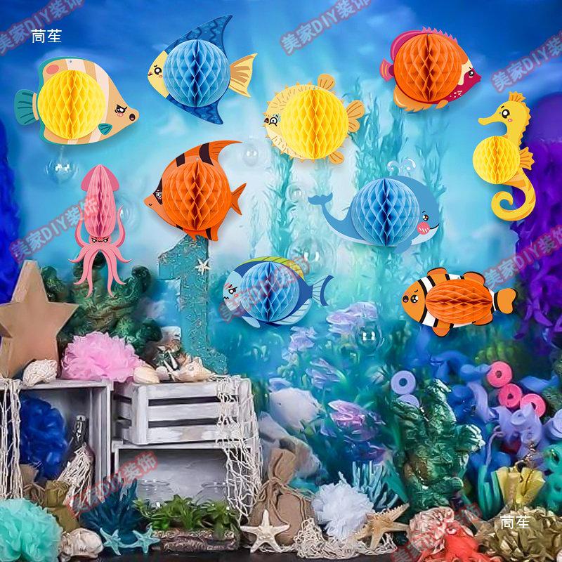 Ocean-Themed Jellyfish Hanging Decorations for Kindergarten Summer & Back-to-School
