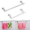 Stainless Steel Cabinet Hanger Over Door Kitchen Hook Towel Rail Hanger Bar Holder Drawer Storage Bathroom Tools