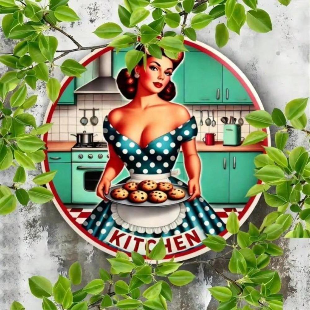 Metal Tin Sign Kitchen Decor Retro Restaurant Cafe Wall Art