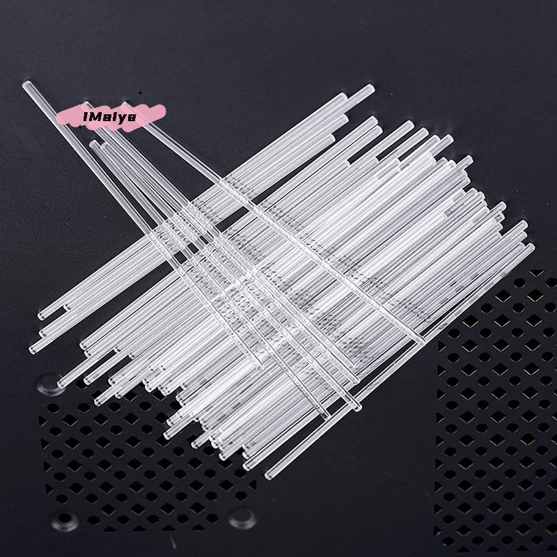 M-50Pcs Chocolate Acrylic Lollipop Stick Great Cookie Reusable Candy Cake Dessert Bakeware Kitchen Dining Home Ice Cream Sticks