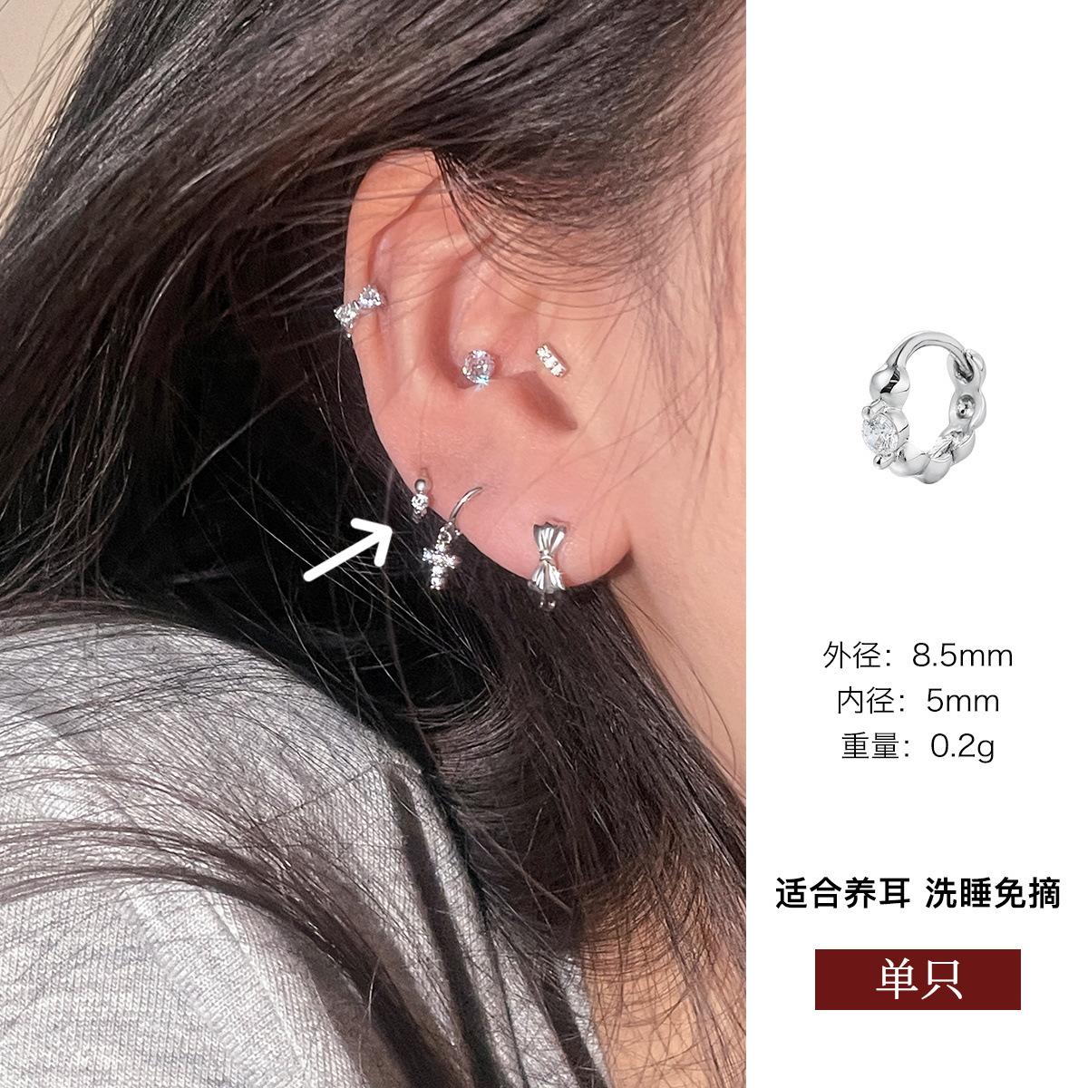 

Серьги-звезды из стерлингового серебра 925 пробы, женские изысканные серьги-бантики, простые и модные, универсальные, новые серьги 925 silver