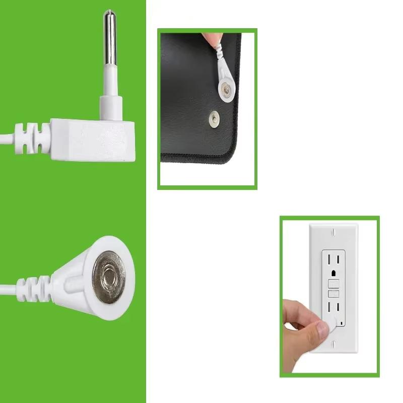 Earthing Universal Mat Kit 68x25cm/30x100cm Earth Desk Mat Grounding Mats Conductive Kit EMF Protection Accessories