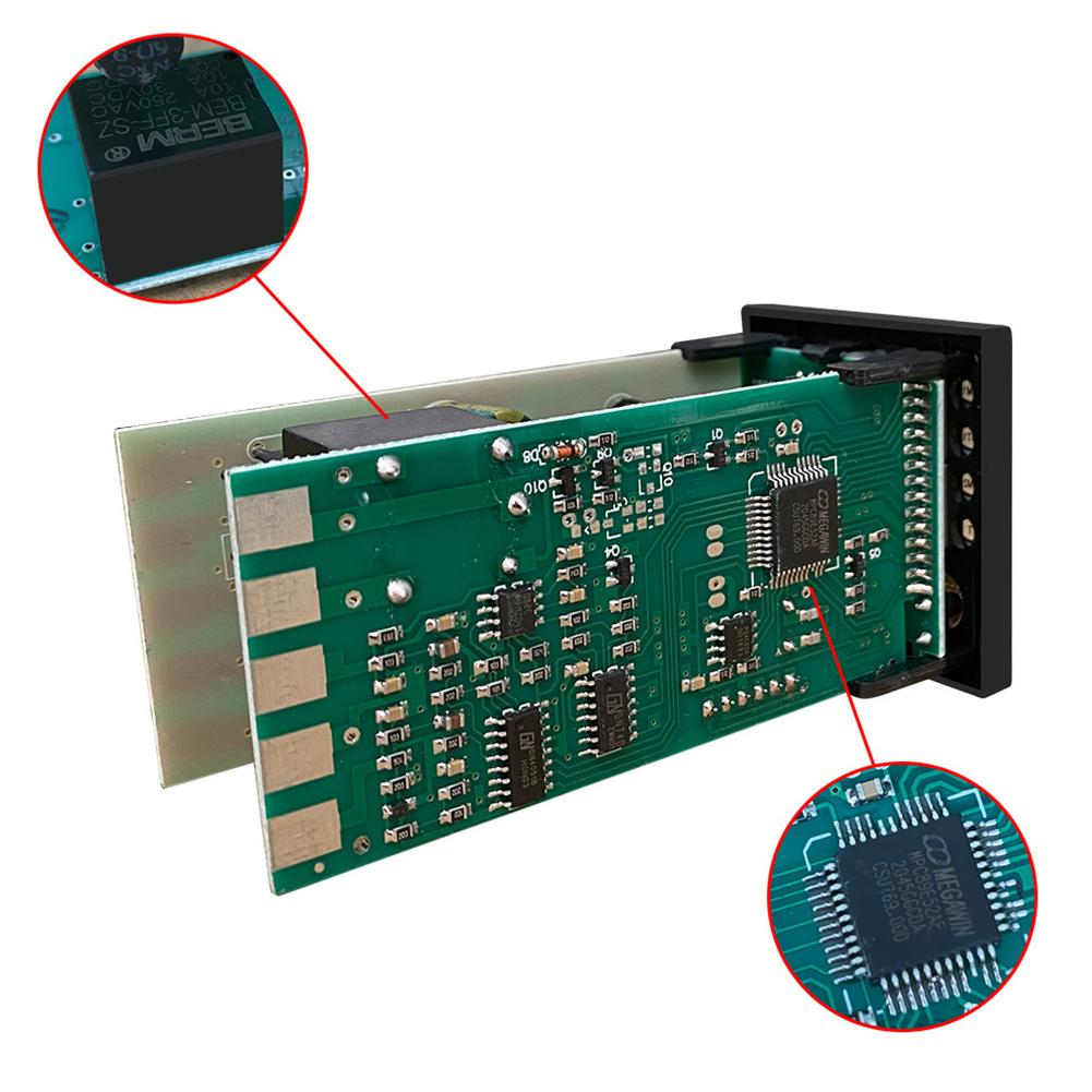 0~50 stupňů Celsia Regulátor Digitální PID snímač typu K
