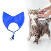 Wasserdichte Katzenbadekappe für Katzen verschiedener Größen zur Verwendung. Bequeme Haustier-Ohrschutz-Duschhaube für Zuhause und Haustiersalon.