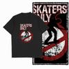 Coolmind YD Skateboard Cotton Exclusive Graphic Men T Shirt for Men Cotton Big Size Skate Cool BLACK Men's Novelty Tee Shirt