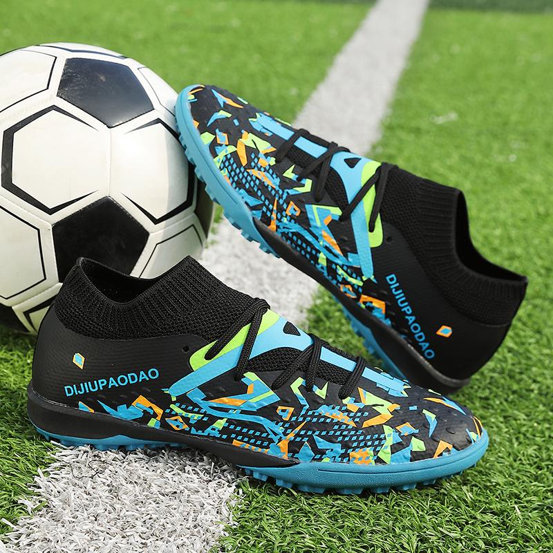 Original Mens Soccer Shoes PU Lightweight Outdoor Sports Field Training Court Football Boot Teen Football Tournament Shoes