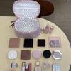 Ladies' Cosmetic Bag Plush Leopard Cute Kawaii Makeup Bag Fashion Hand-held Large Capacity Multifunctional Storage Bag Pouch
