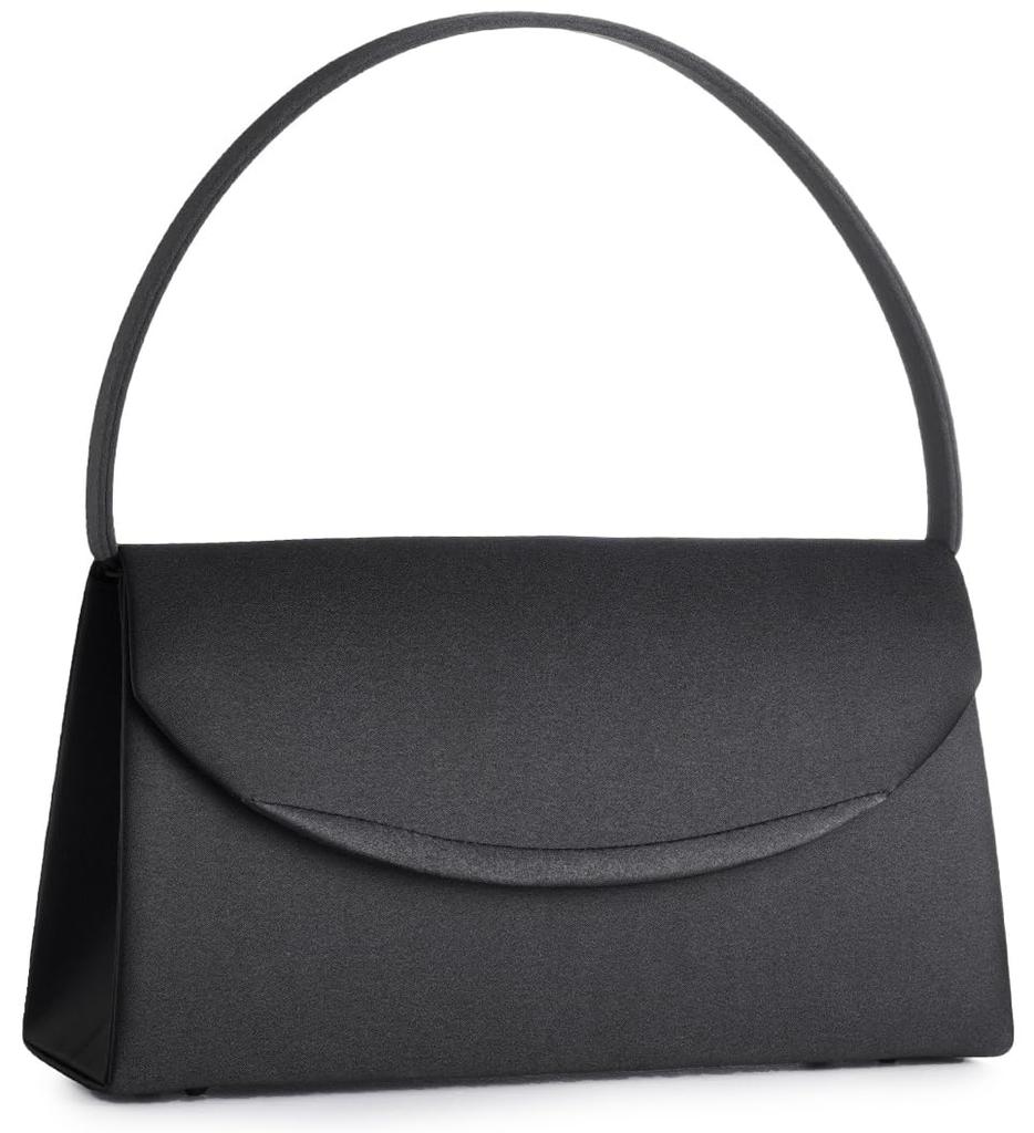 Gurina Women's Formal Bag, Mourning Bag, Suitable for Weddings, Funerals, Graduations, Entrance Ceremonies, Weddings, and School Entrance Ceremonies