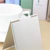 New Aluminum Folding Mirror Mini Portable Makeup Mirror Standing Small Mirror Vanity Foldable Compact Pocket Cosmetics Tools