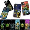 Cover for Xiaomi Redmi Note 14 12 13 ProPlus A4 A3 Pro Plus 12C 13C 14C 5G Phone Case N-Ninjas Anime T-Turtles