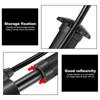 Fahrradpumpe Manuell MTB Luftpumpe 80PSI Ballonreifenfüller Leichte Mini-Luftpumpe Fahrradpumpe Fahrradzubehör für MTB