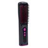Cordless Hair Straightener Brush   Hot Brush Hair Straightener Curler USB Rechargeable for All Hair Type
