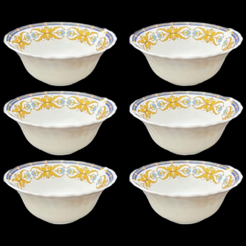 Corelle Ice Brew Exquisite Pompadour 6-Piece Dinnerware Set