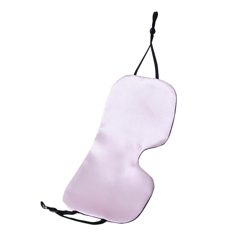 Adjustable Double-Sided Mulberry Silk Eye Mask for Sleep and Travel