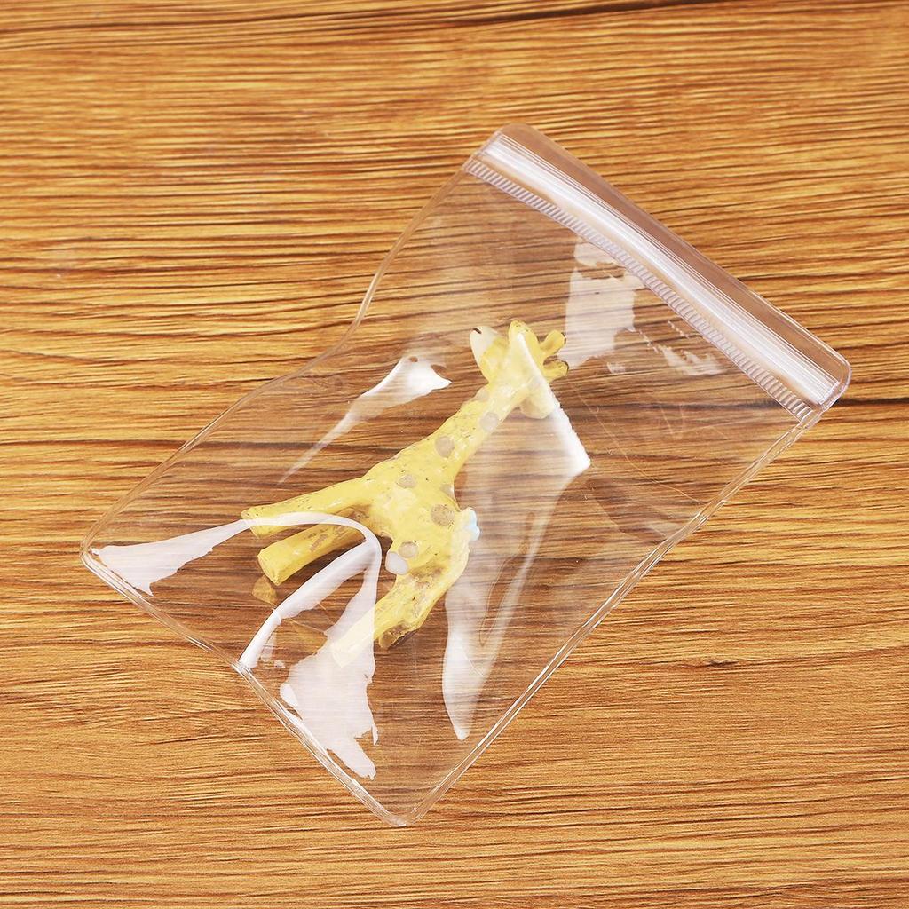 PVC Transparent Self Sealing Bag for Handmade Soap Dessert Accessories 50 Pcs