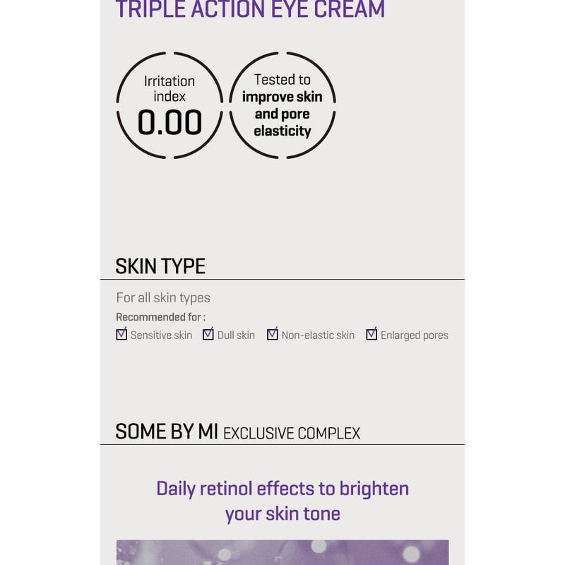 SOME BY MI Retinol Intense Advanced Triple Action Augencreme