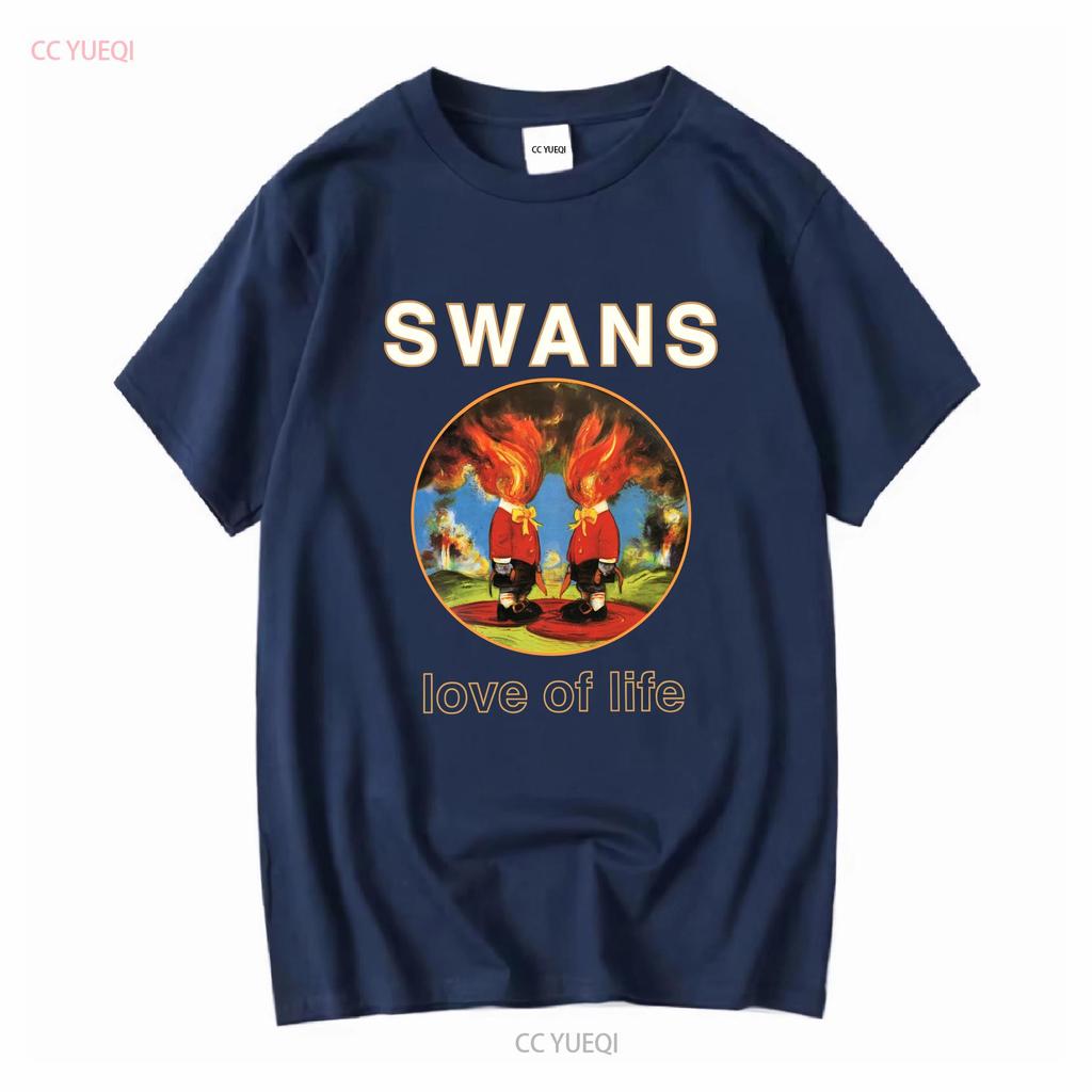 Swans Band Love of Life Track List T Shirt Full Size S 5XL BE2770 long or short sleeves vintage Washed designer clothes