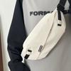 Japanese Neutral Crossbody Men's Trendy Functional Shoulder Bag - Versatile Sports Casual Chest and Waist Bag for Couples