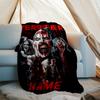 Personalized Custom Name Blanket - Terrifier Art the Clown Print Design,Blanket for Sofa,Bed,Travel,Camping - Soft and Warm, Great Gift