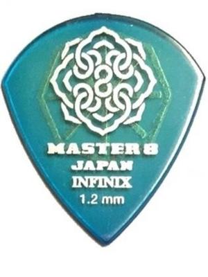 Von MASTER8 JAPAN INFINIX JAZZ III XL HARD GRIP Plektrum [Set 20] 1.2mm Rutschfest [IFS-JZ120]