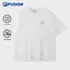 FILA FUSION Unisex Cool-Touch Cotton Loose Fit T-Shirt
