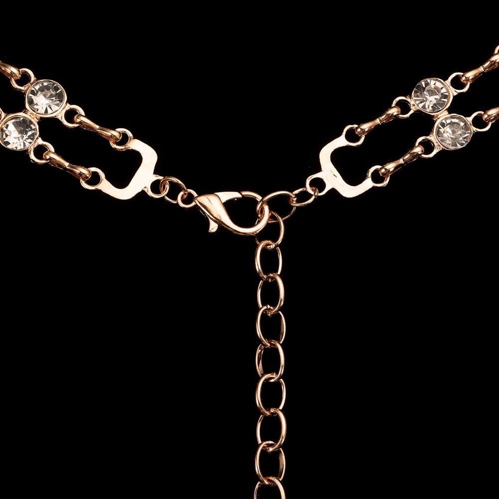 Crystal Chain Belt for Women Rhinestone Gift Gift Wedding Bridal Belt