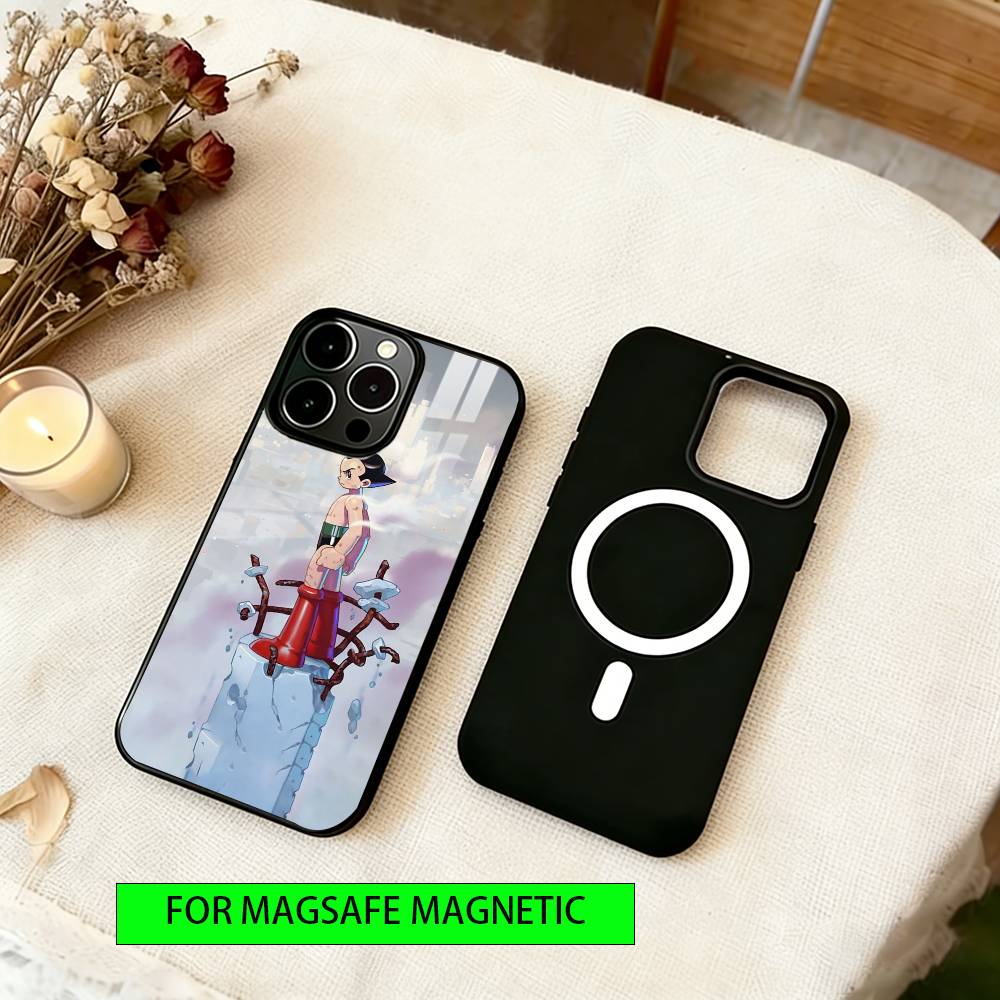 

Astro Boy Phone Case Magnetic with Magsafe Wireless Charging For iPhone17,16,15,14,13,12,11 Plus,Pro iPhone17Pro