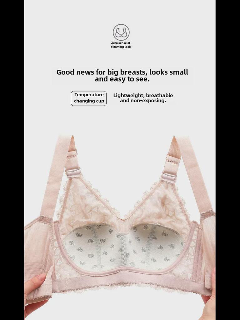 Ultra tenký bandeau podprsenka s plnými košíčky pro všechny velikosti - Podpora proti ochabování pro jaro a léto