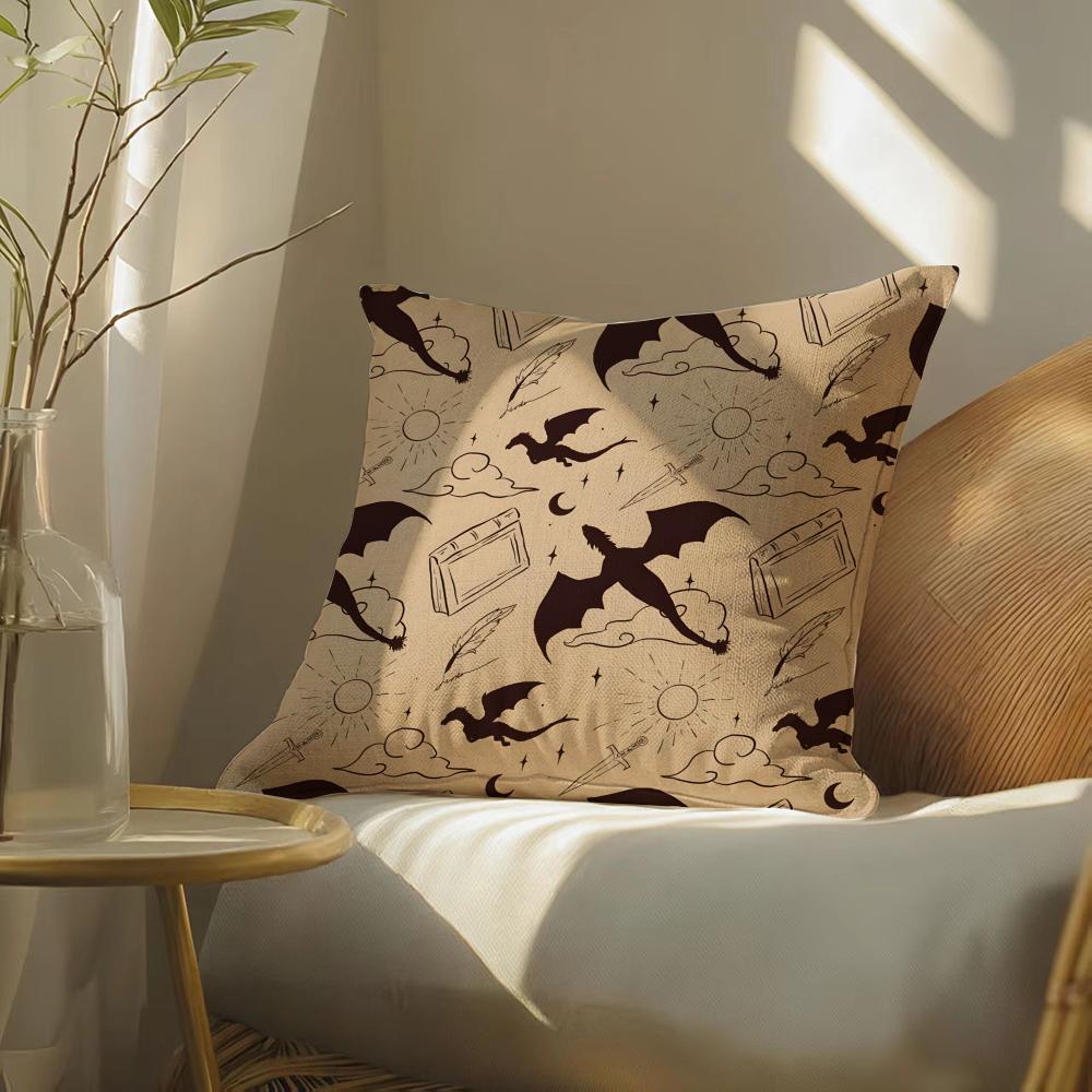 F-Fourthw-Wingdragon Pillow Case Pillowcase, Double-Sided Printed, Sofa Cushion, Bedroom Headboard