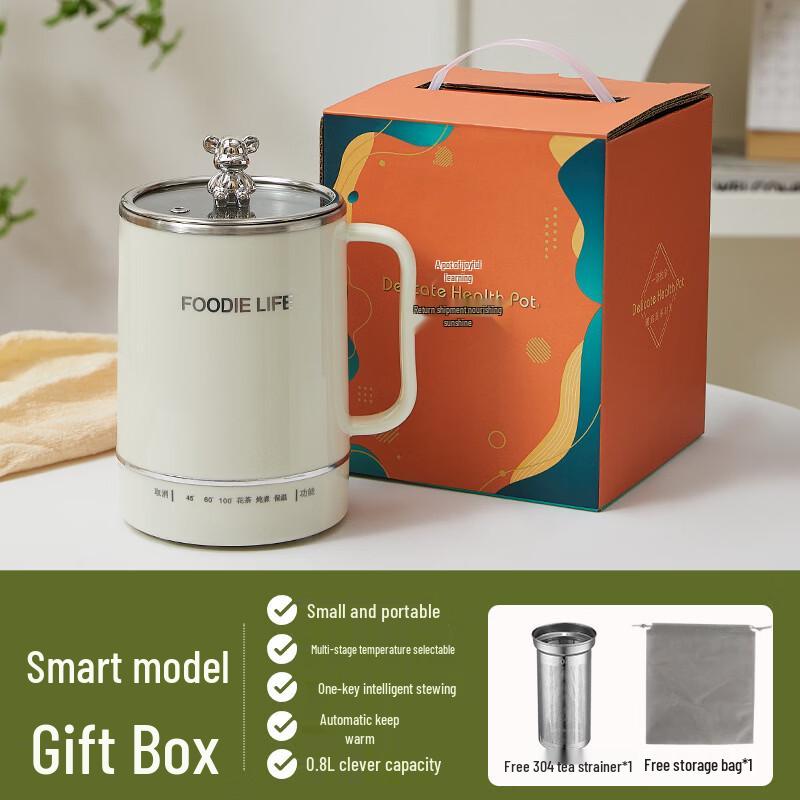 OLOEY 0.8L Smart Portable Electric Heating & Porridge Cooker