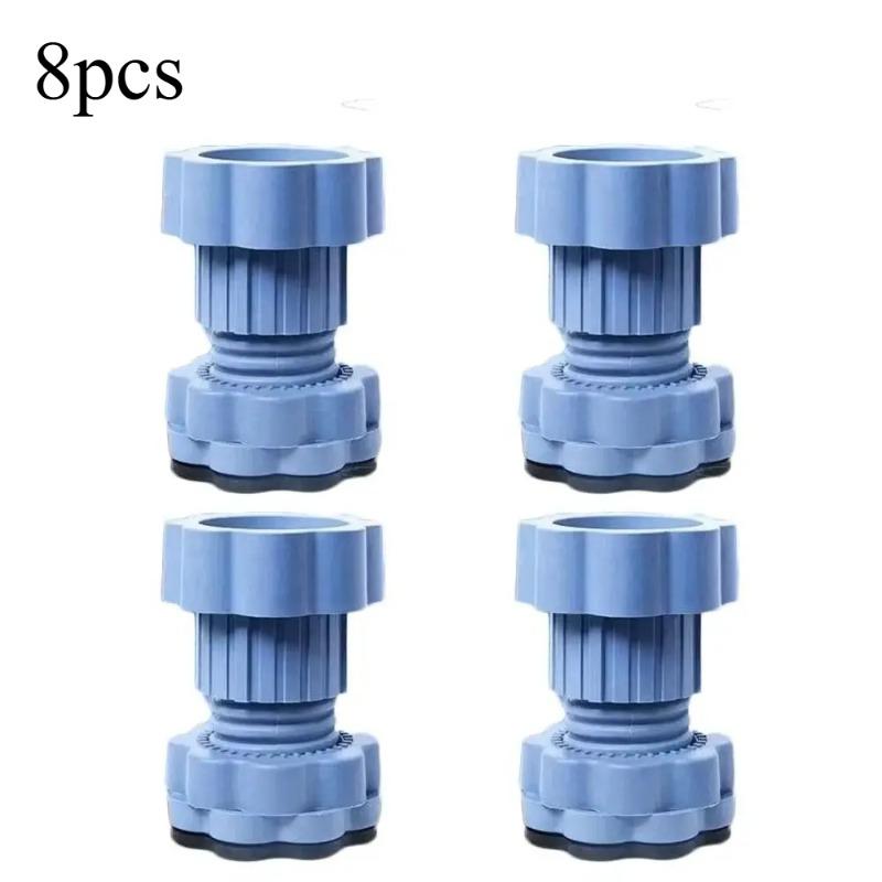 1/4Pcs Washing Machine Foot Pad Adjustable Height Slipstop Skid Raiser Mat Prevent Moving Furniture Foot Pad Dampers Stand