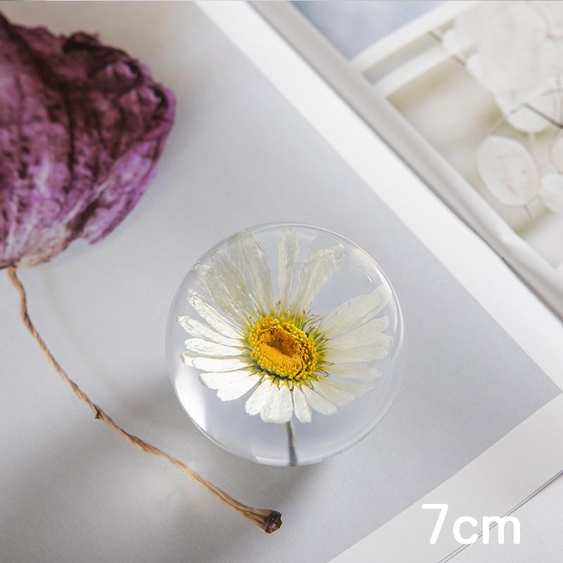 Dandelion & Sunflower Crystal Ball Ornament - High-End Gift for Christmas, Birthday, or Valentine's Day (M2)