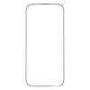 For iPhone 17 Pro Case 2.0mm TPU Clear Phone Cover with Tempered Glass Screen Protector