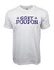 T-SHIRT BIANCA SENAPE GREY POUPON ANNI '90