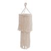 Nordic Bohemian Handwoven Cotton Rope Pendant Lamp for Living Room, Bedroom, and Coffee Shop