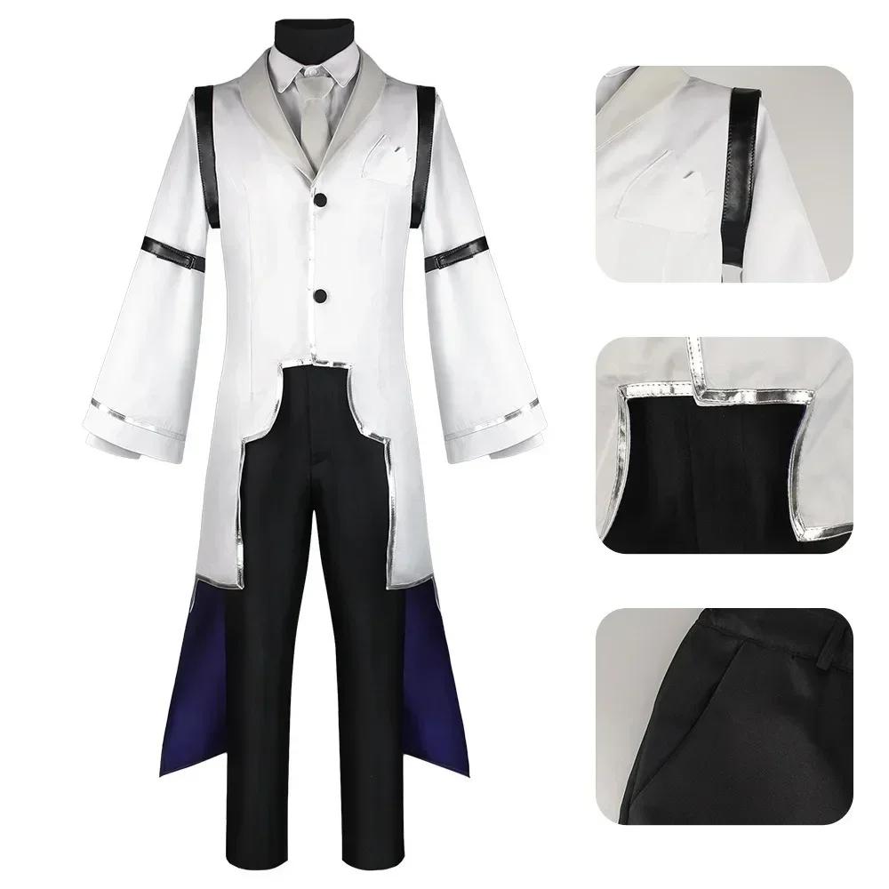 Sigma Cosplay Costume Anime Bsd 4th Sigma Trench Uniform Suit For Halloween Comic Con Sigma Outfits