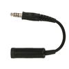 Military/civilian Wiring Adapter for Comtac Sordin TCI TAC Sky WADSN OPSCORE EARMOR OPSMEN ARMORWERX Etc.