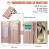 Crossbody Zipper Cards Solt Wallet Leather Case For Samsung S24 Ultra S23 Plus S22 S21 A55 A15 A14 A54 in 1 Detachable Bag Cover