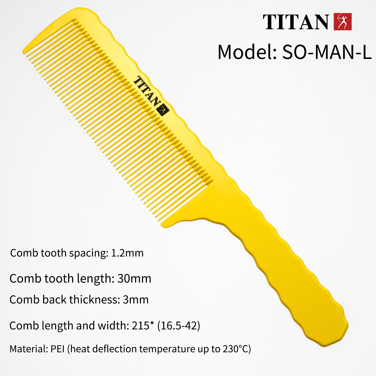 Расческа TITAN инструмент для парикмахерского использования