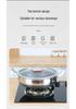 Deepened 316 Stainless Steel Non-Stick Double-Handle Pan for Pancakes - Compatible with Induction and Gas Cookers