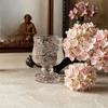 Creative Retro Engraved Glass Cups, Mini Fruit Wine Glasses, and Exquisite Tall Glasses