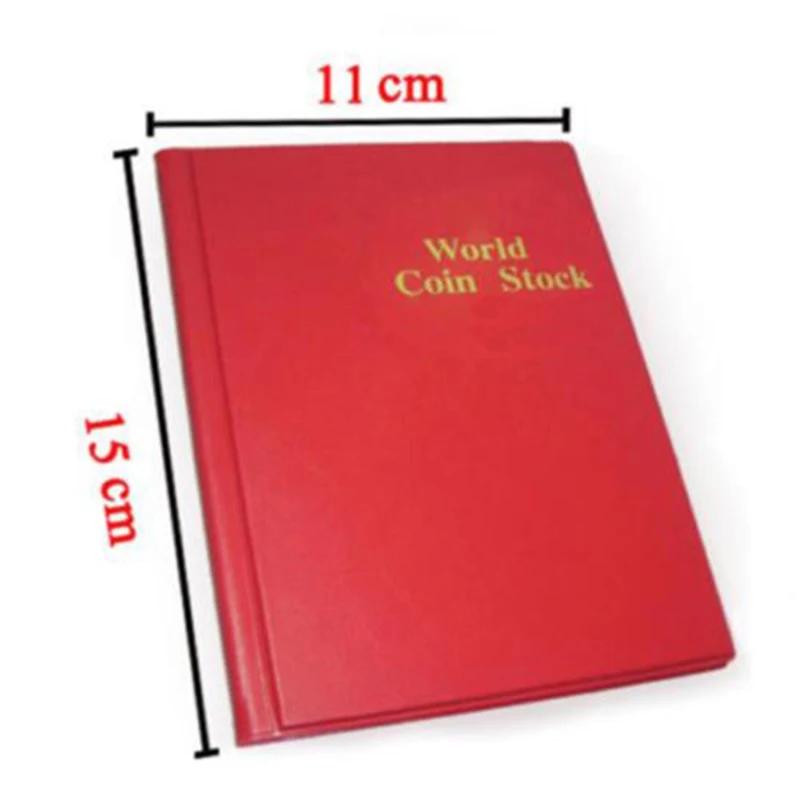 Holder Coin Album Storage tokens badges 120 Slots Penny Collecting Collection Portable lightweight 150 * 110mm