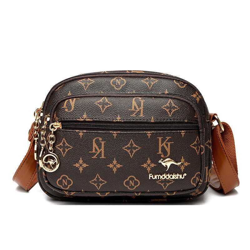 

Женская новая сумка Женская сумка Маленькая сумка Универсальная многосекционная наплечная сумка-мессенджер