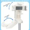 Selfie Stick With Light Photo Artifacts 360 Degree Rotation
