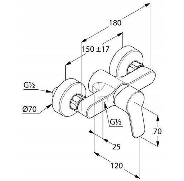 Смеситель Kludi Pure&Easy 378410565