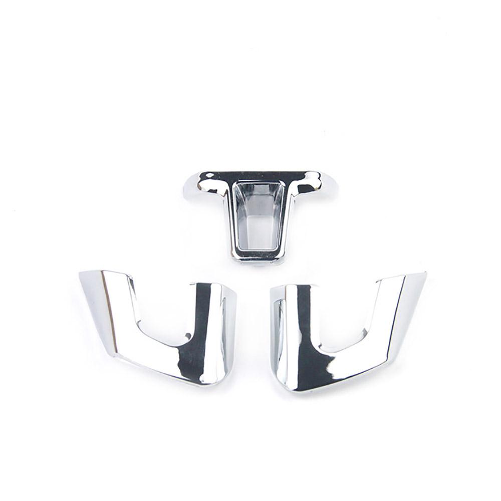 Chrome Steering Wheel Trim Cover Set For VW GOLF 6 Polo