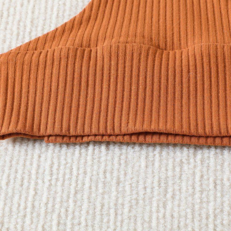 Infant Toddler Baby Girl Outfits with Crop Tops and Bell Bottom Pants