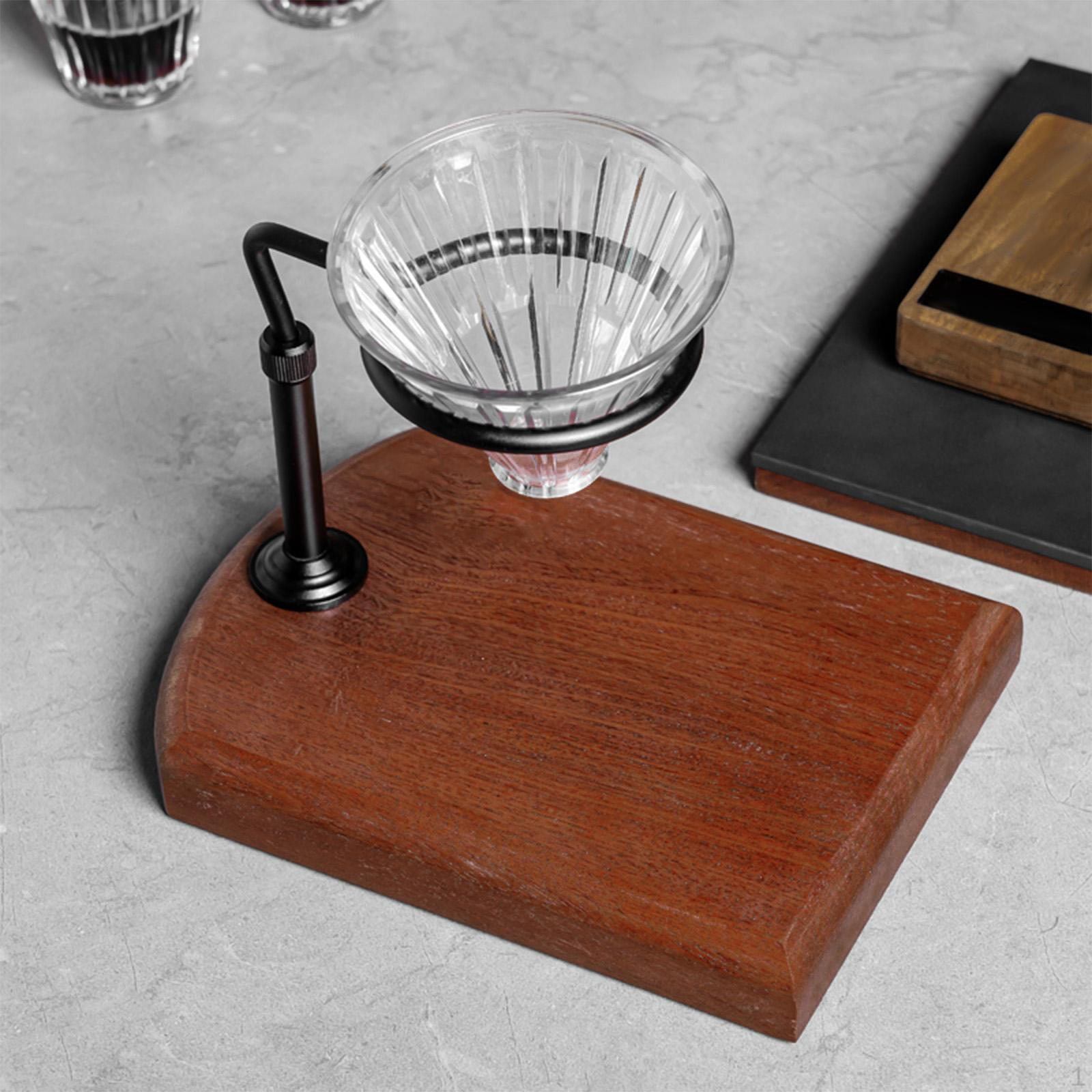 

Держатель для кофейной капельницы, подставка для капель, регулируемая часть для кофеварки, фильтр чёрный